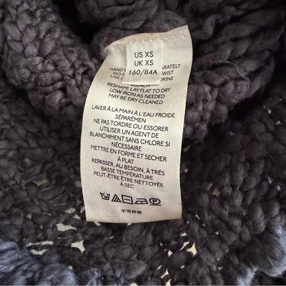 Free‎ People Oversized Bohemian Crop Sweater - Picture 9 of 10